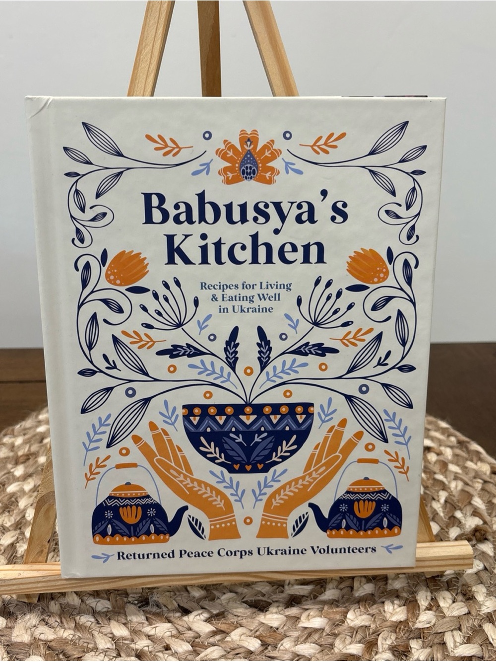 Babusya's Kitchen Cookbook - Blue & Orange
